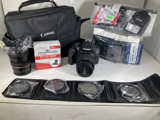 Canon EOS Rebel T7 24.1MP Digital Camera Bundle W/ TONS OF EXTRAS!! (A19003459)