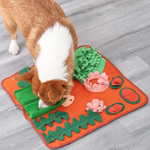 Schnüffelmatte für Hunde, bequem, Stress reduzieren, Schnüffeln, Fütterung,