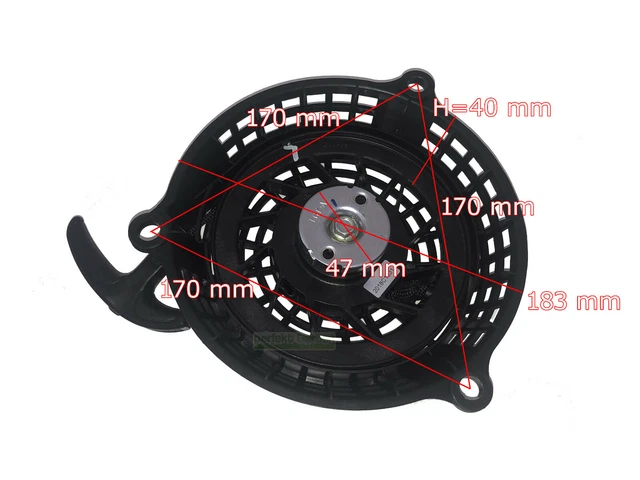 SEILZUGSTARTER BRAST BRBRM21224 DELUXE (BRB RM 21224 DELUXE