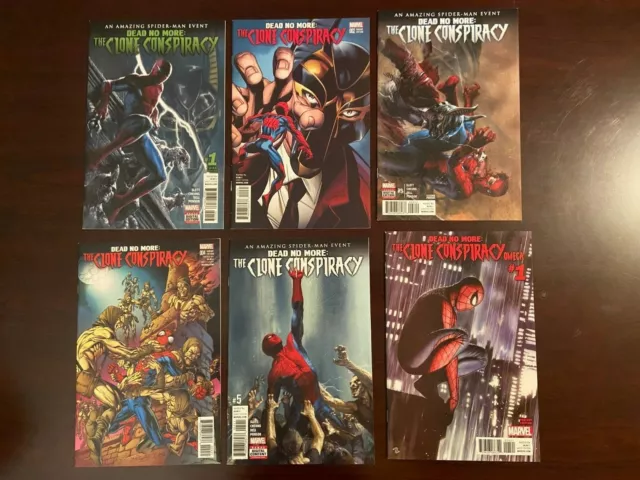 Spider-Man Dead No More Clone Conspiracy Miniseries 6 Issue Complete(Marvel '17)