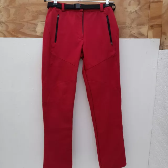 WINDSTOPPER Damenhose Gr. M Fleece gefüttert wasser-/Winddicht in rot