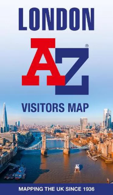 London A-Z Visitors Map by A-Z Maps Folded Book