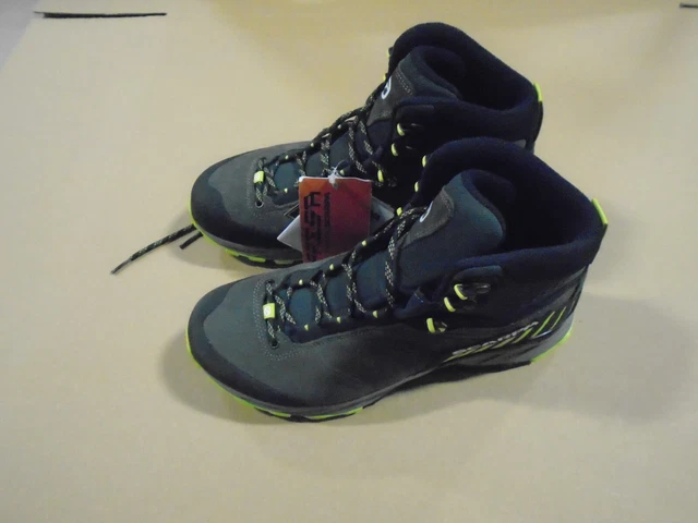 Scarpa Rush Trek Gore-Tex Stiefel UK 9 TITANIMUM/LIME ¬ 2