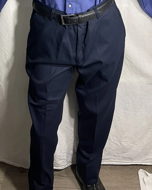 NEW CINTAS 94520 Mens Size 42X34 Navy Blue Comfort Flex Uniform Work