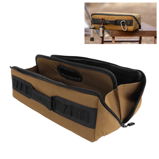 Sac Lancer Corde D'Escalade Pliable – Pochette Nylon Multifonction 40x40x40 Cm, Camping & Rangement Noir