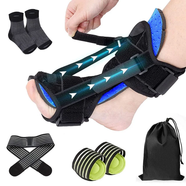 Foot Rocker, Brancard et Bascule de Mollet pour Tendinite d'Achille, Talon, Pieds, Soulagement de la Douleur Fasciite Plantaire, S'étend Muscle Tendu de la Jambe et Améliore La Flexibilité (Bleu