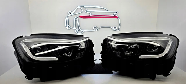 Phare Avant Gauche Pour Mercedes GLC – Modèle D'occasion En Bon état