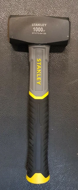 Stanley STHT0-54126 Nachf De 1-54-921 Marteau Club Graphite Arrondie 40 MM 1 KG