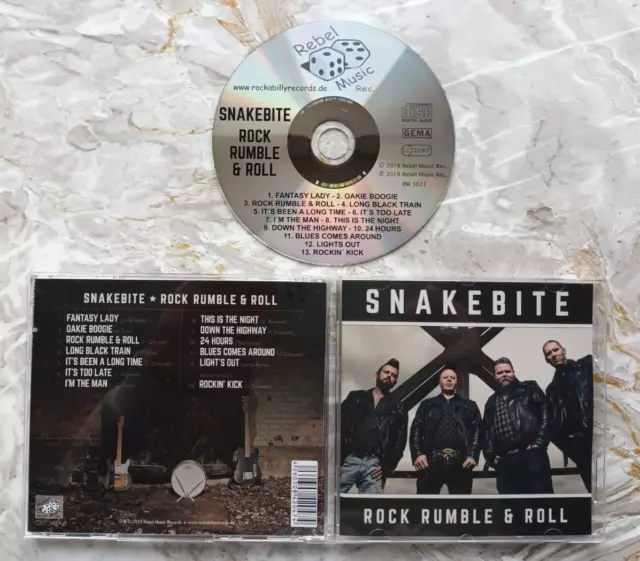 SNAKEBITE - Rock Rumble & Roll - CD ( Rockabilly )