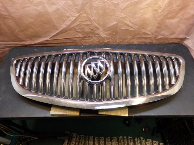 2008-2012 BUICK ENCLAVE UPPER FRONT BUMPER GRILL GRILLE w/ EMBLEM OEM