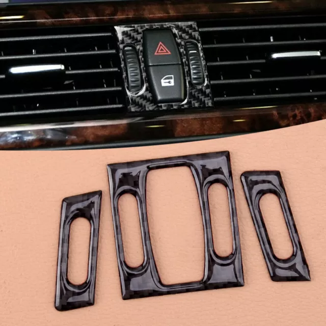 3x Klimaanlage Entlüftung Abdeckung Blende Dekor passt für BMW 5er E60 2004-10