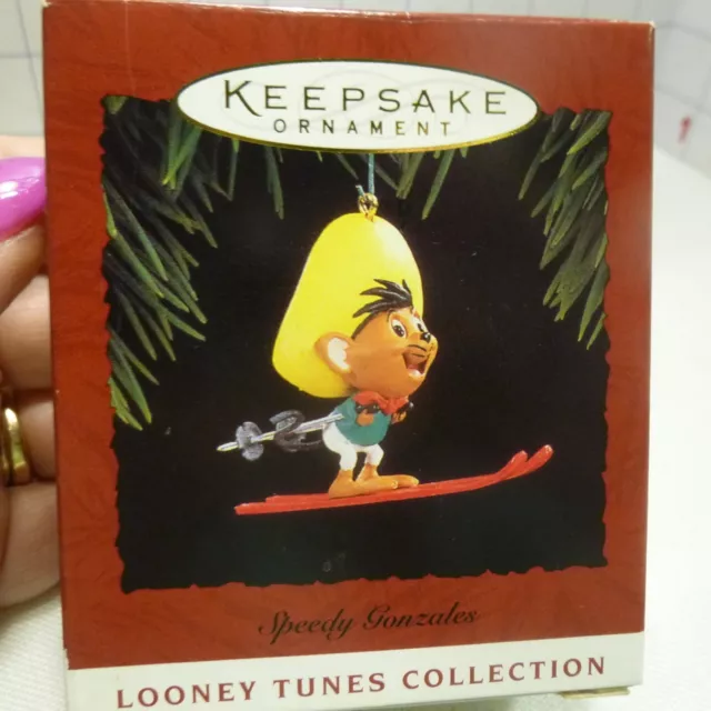 'Speedy Gonzales' 'Looney Tunes Collection' NEW Hallmark 1994 Ornament 3