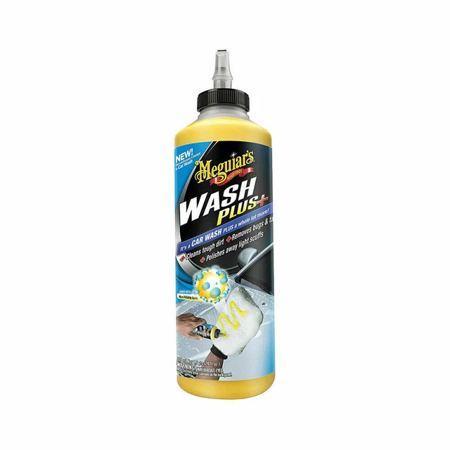 Meguiar's G25024EU Wash Plus + shampooing, 744 ml