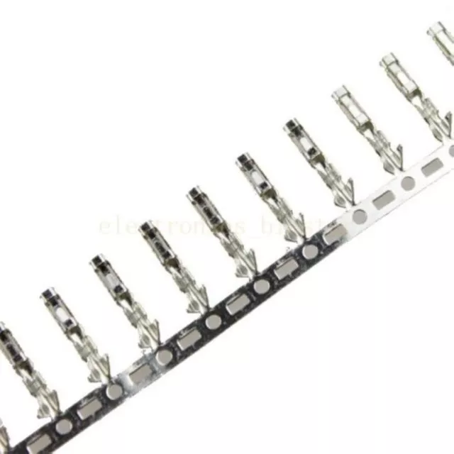 500 pièces câble de cavalier Dupont boîtier broche femelle borne connecteur 2,54 mm