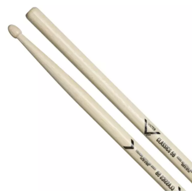 Vater Hickory Classics 5B Wood Tip Drum Sticks