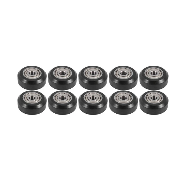 10Pcs Big Plastic Pulley Wheel with Bearing Idler Pulley Gear for 3D3708