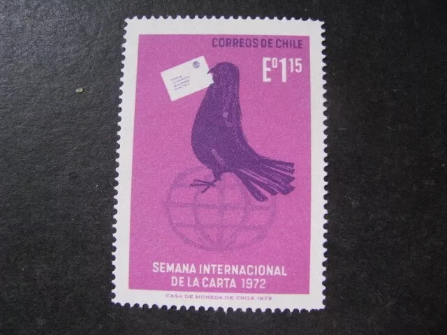 Chile Stamp Issue Complete Scott # 427 Never Hinged Unused