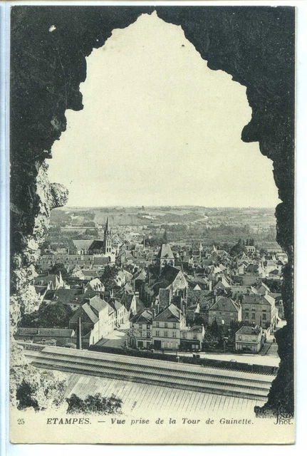 CP 91 ESSONNE - Etampes - Vue prise de la Tour de Guinette