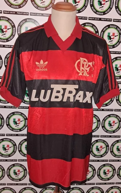 Flamengo 1989/1990 Shirt Maglia Calcio Football Soccer Camiseta Maillot Trikot