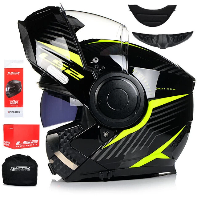 LS2 FF902 SCOPE Axis HV casque de moto casque modulable taille XS3XL