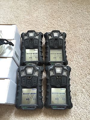 MSA Altair 4X multigas Gas Monitor detector O2,H2S,CO,LEL Charger/calibrated