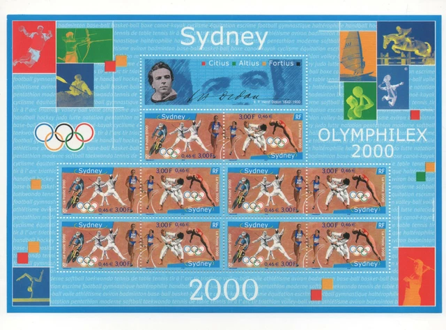 France Blocs CNEP ANNEE OLYMPIQUE - 1992 - Salon Philatélique