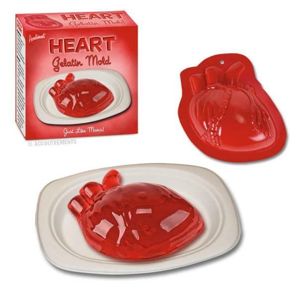 Stampo gelatina a forma di cuore - stampo gelatina cuore - regalo HALLOWEEN!