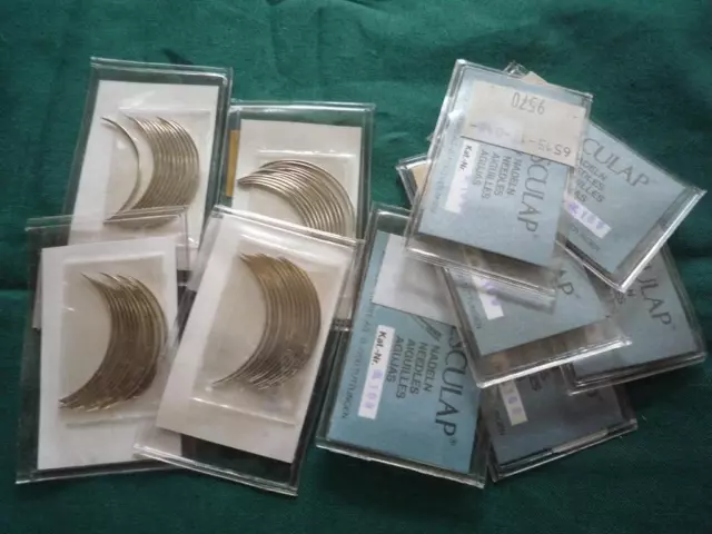10 Dutzend (120 Stück) Aesculap BL109N Wundnadeln nadeln (Neu) BL109