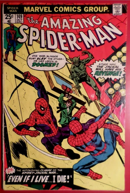 🗝Amazing Spider-man #149,  Jackal, 1st Ben Reilly, Clone Saga Finale