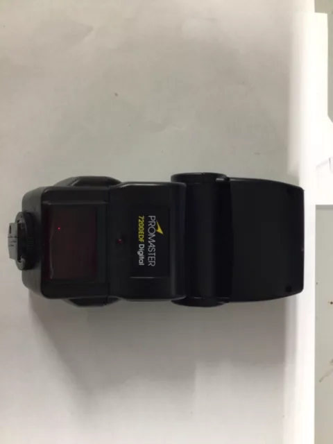 Promaster 7200EDF Shoe Mount Flash for Nikon in EXCELLENT CONDITION