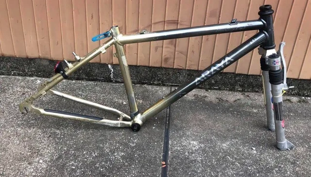 '92年 ARAYA Muddy fox MF26EXP-ODA,380mm 92年 ARAYA Muddy fox MF26EXP-ODA,380mm Yahoo!オークション