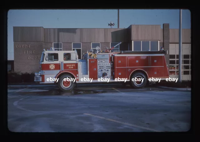 Egypt NY Duplex Sanford pumper Fire Apparatus Slide