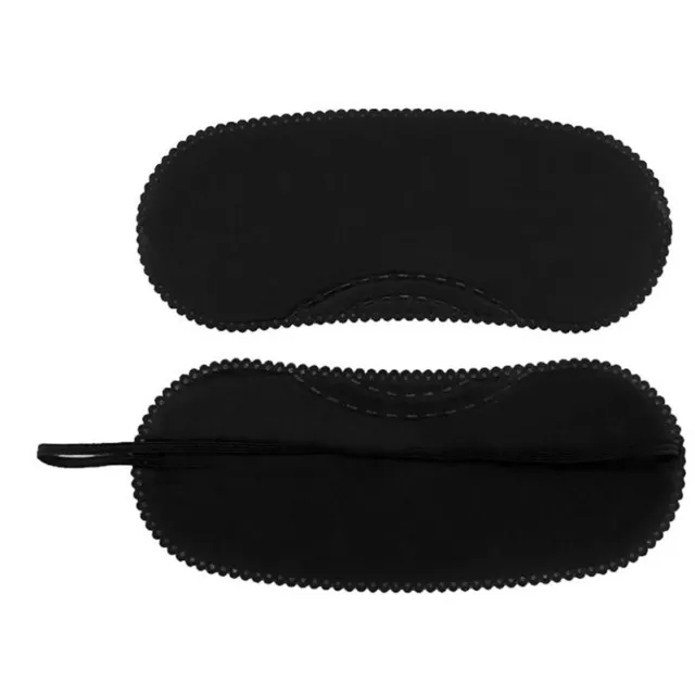 Parche de sombra de cubierta para ojos negro de viaje al hogar para dormir mujeres y hombres*UL