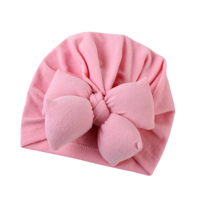 Adorabile cappello a fiocco bambino moda neonato creativo bambino copricapo comodo