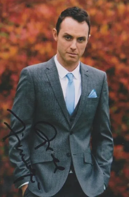 Gregory Finnegan  **HAND SIGNED**  6x4 photo  ~  Hollyoaks ~  AUTOGRAPHED