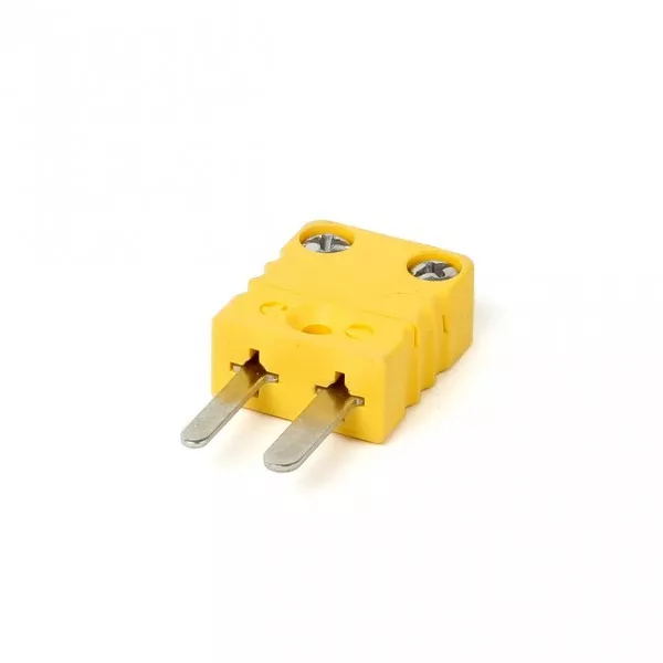 MINIATURSTECKER FÜR THERMOELEMENTE NiCr-Ni TYP K und FeCu-Ni TYP J