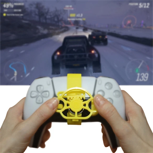 COMPACT RACING STEERING Wheel for PS5 PC with Enhanced Immersive ...