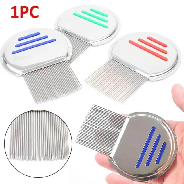 Professional Lice Comb Stainless Steel Louse and Nit Comb Head Lice Treatment