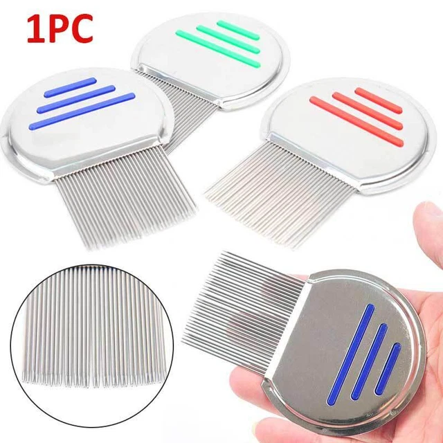 Professional Lice Comb Stainless Steel Louse and Nit Comb Head Lice Treatment