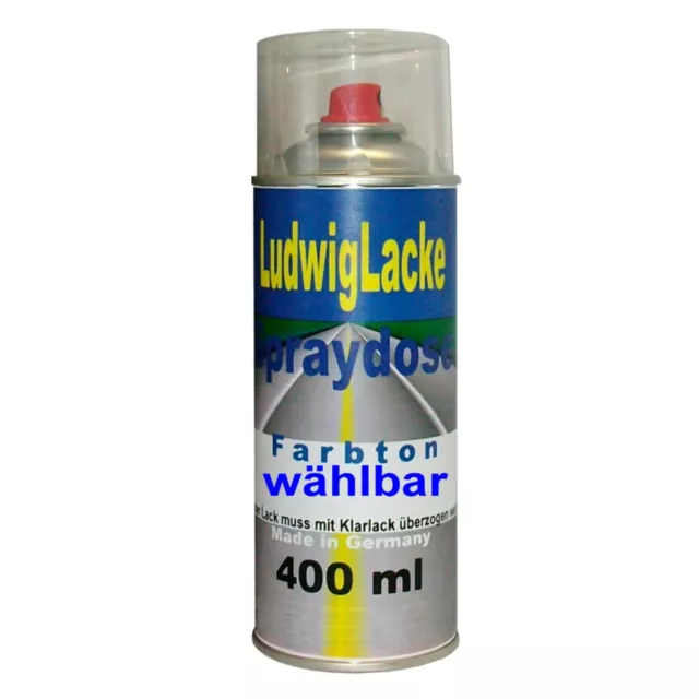 Spraydose 400ml Autolack für Ford Panther Black Metallic JAYCWWA