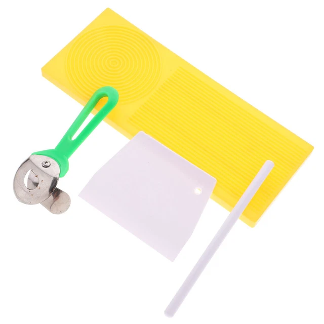 Rullo Per Pasticceria A Forma Di T, Forno Per Fondente Per Pin Da Strumento Per Pasta Rullo Per Pasta Biscotto Multifunzione In Legno Per Pizza - Foto 6