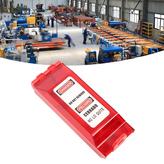 LOCKOUT TAGOUT WALL Switch Cover Impact Resistant Universal Engineering ...