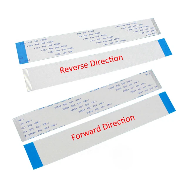 0.5MM/1.0MM FORWARD REVERSE Direction FFC/FPC Flexible Flat Ribbon ...