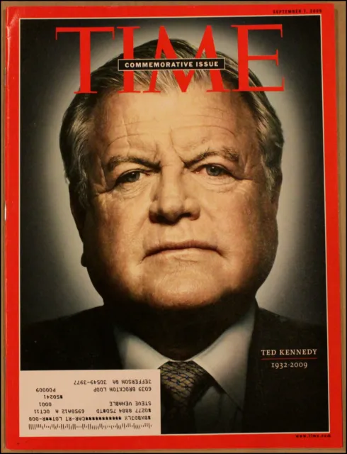 9/7/2009 Time Magazine Senator Ted Kennedy 1932-2009 Commemorative Issue