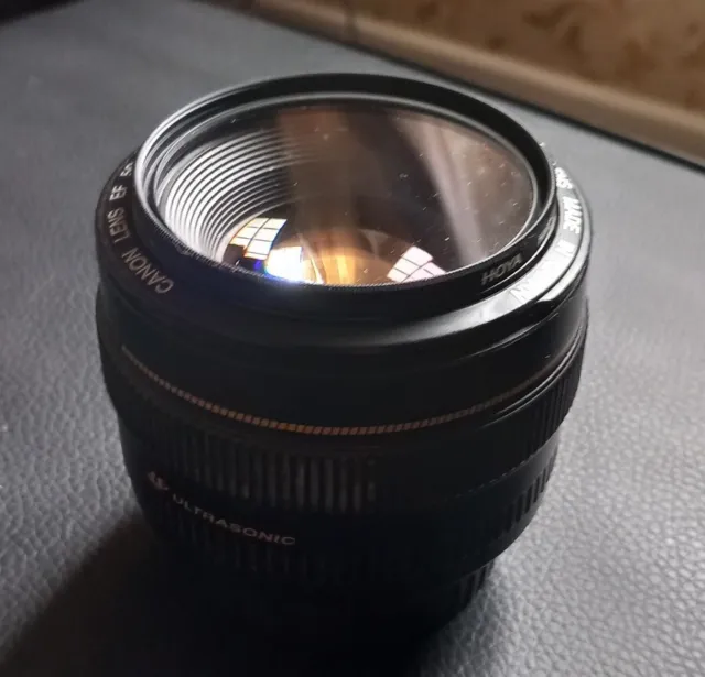 Objectif Canon EF 50mm f/1.4 (moteur fatigué)