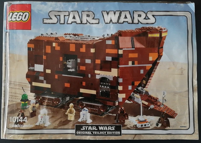 LEGO STAR WARS nur die Bauanleitung 10144 Sandcrawler (KEINE TEILE ...