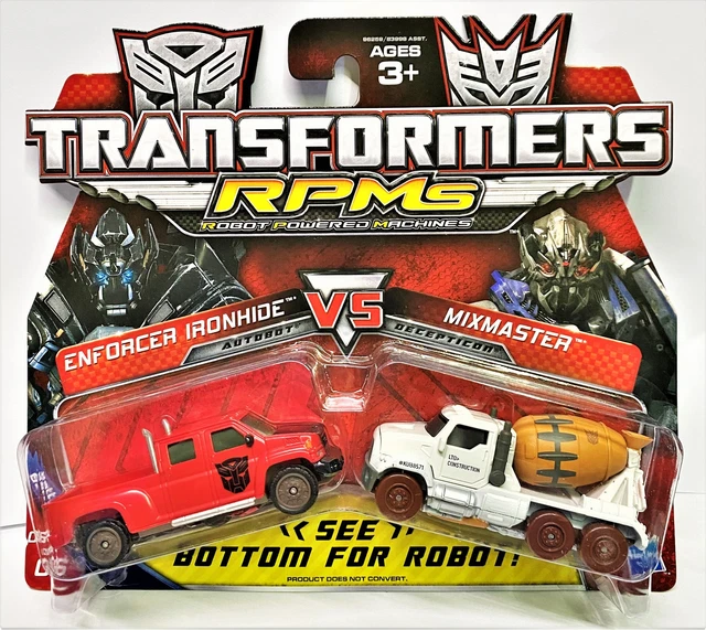 HASBRO TRANSFORMERS RPMS Robot Powered Machines [Enforcer Ironhide ...