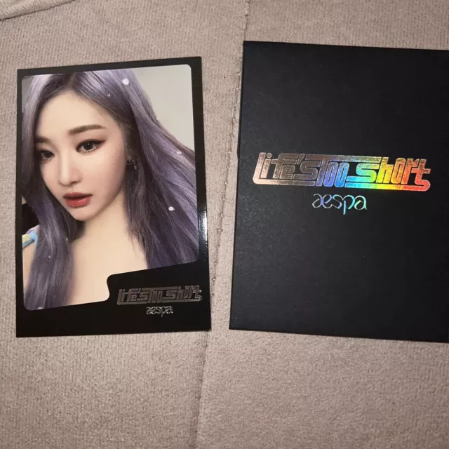 AESPA LIFE’S TOO Short - Ningning Photocard $70.00 - PicClick
