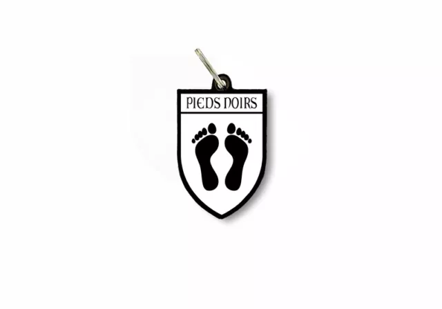 Porte cles clefs cle drapeau collection ville blason pieds noirs