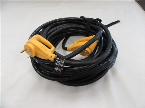 Intertek Camco 30Amp Rv Power Grip Heavy Duty Extension Cord 50' Feet 5018357